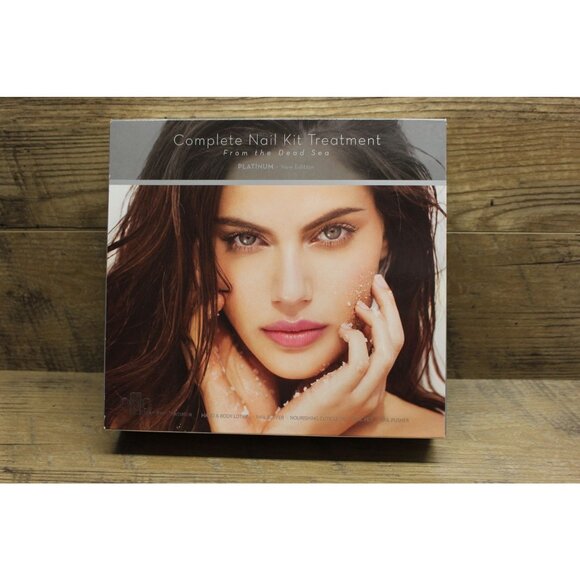 Deep Sea Cosmetics‎ Platinum Wave Nail Treatment Kit Complete Set Manicure - Picture 1 of 15